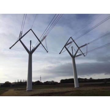 Poteau tubulaire en acier utilitaire