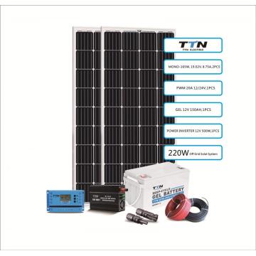 200W 210W 220W Off Grid Solar System