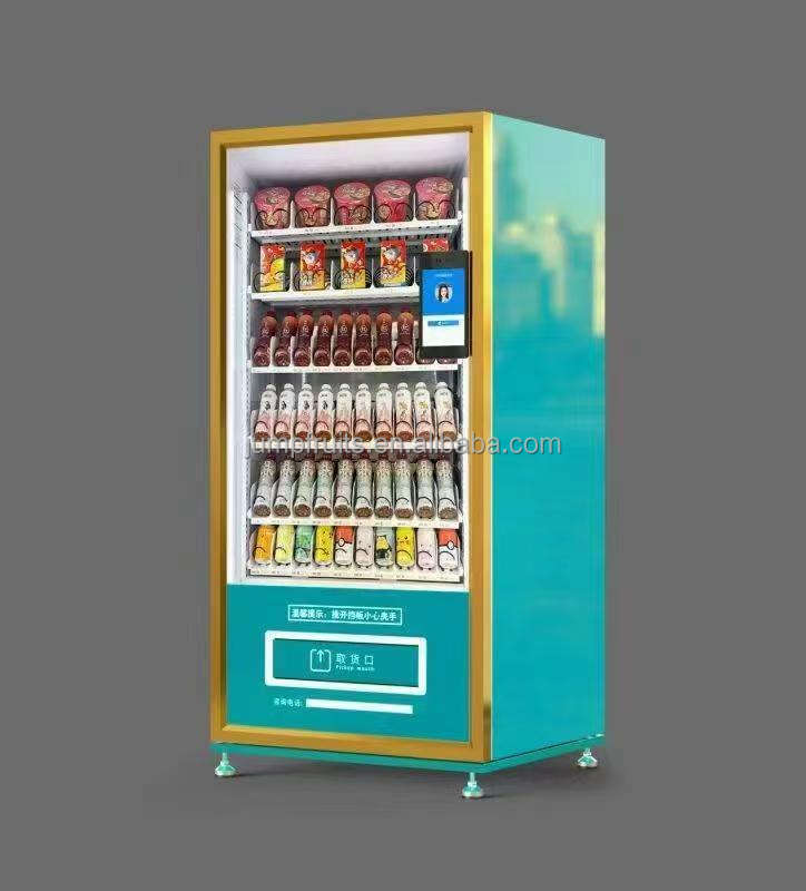 Medium-sized Beverage And Snack Cold Type Vending Machine