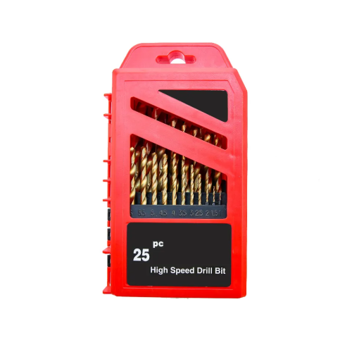 Fully Ground Hss Twist Drill Bit Set Metal