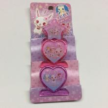 plastic cartoon pentagram folder clip