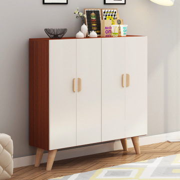 Custom Home Furniture Wooden Shoe Rack Cabinet