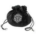 Paunchy Multi-pocket Dice Bag Fluffy Black