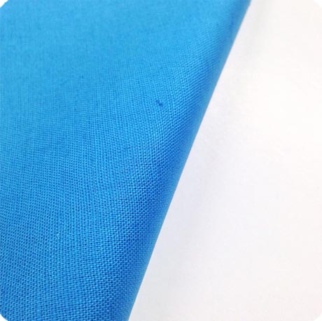 blue cotton linen fabric