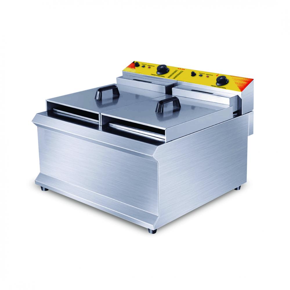 Komersial hot sale deep fryer 11L kapasitas super besar per silinder dengan CE