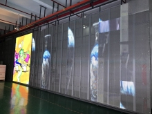Light weight easy installation led display for event