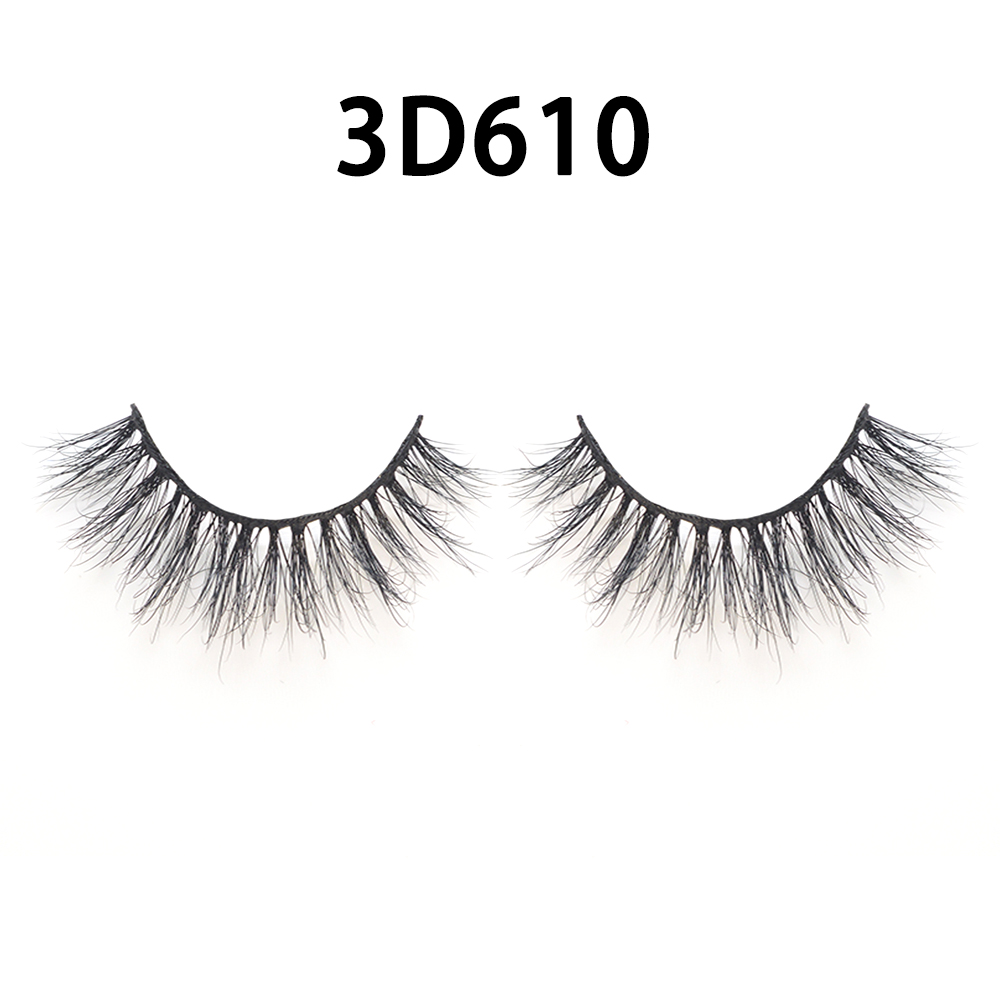 Wholesale 3D 5D 6D Faux Mink False Eyelashes Natural Long Handmade Cruelty-free Lashes
