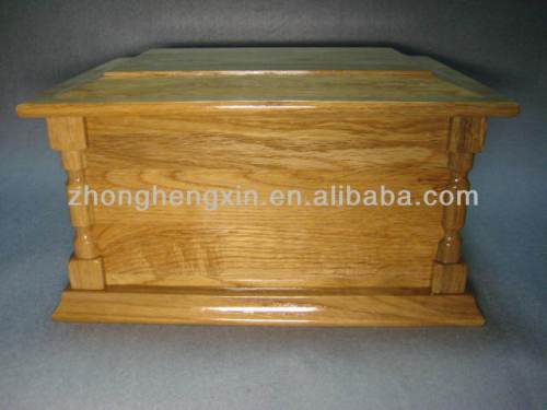 Best-sell small wooden modern cremation urns for ashes