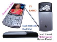 Dual T818 TV mobile phone with Dual cards&amp; Dual standby and Dual bluetooth
