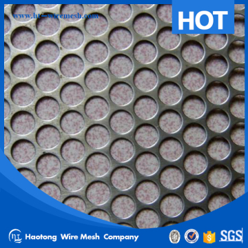 2015 hot sale ventilate circle perforated metal mesh