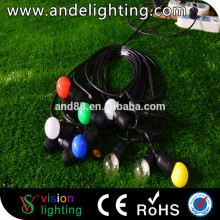 E27 rubber lamp holder led belt light for outdoor holiday decoration