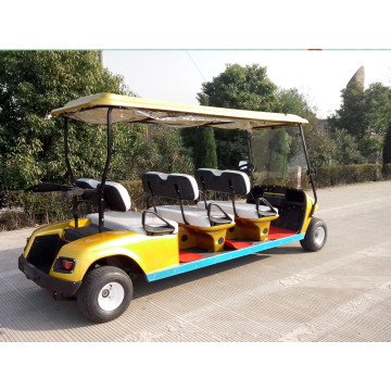 6 golf cart elettrici per passeggeri a batteria