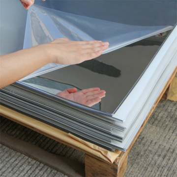 High Reflective Flexible PETG Mirror Sheet - Silver Plastic Unbreakable Mirrors