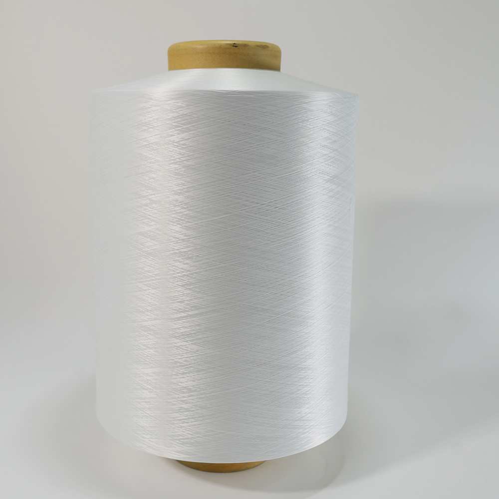 150D/48F Semi Dull Raw White Polyester DTY Yarn