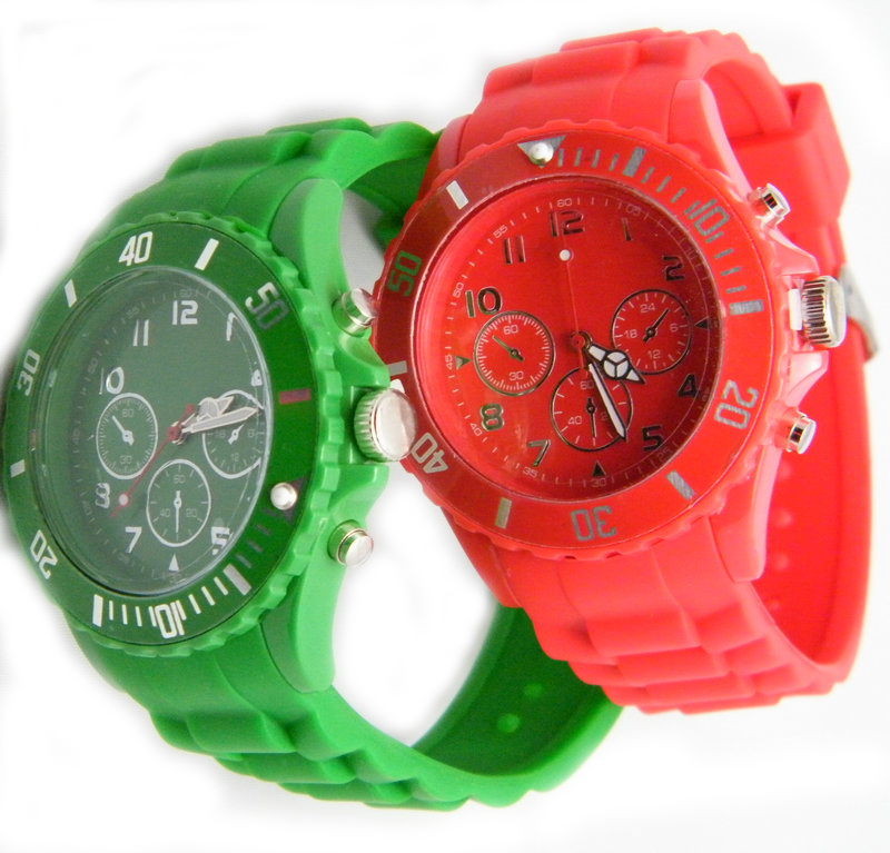 red color ice watches 