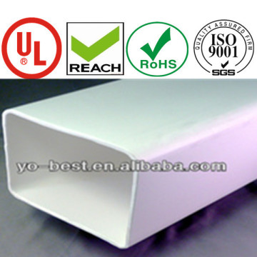 customized rectangular plastic pipe tube manufacturer
