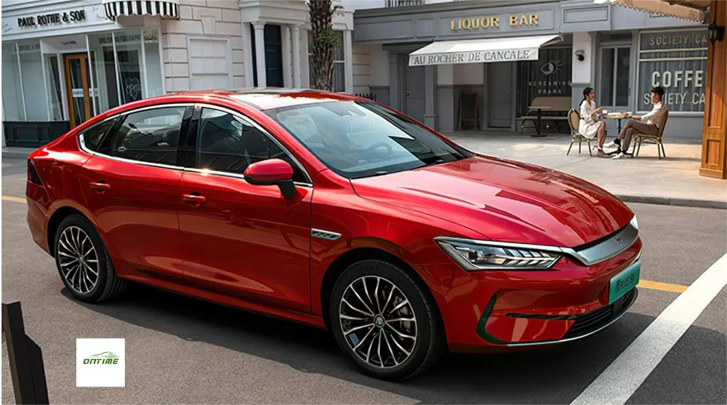 Ontime Red Electric Home Cars High Battery Life Best Affordable Long Range Chinese 2022 Sedan Qin Plus EV Electric Car