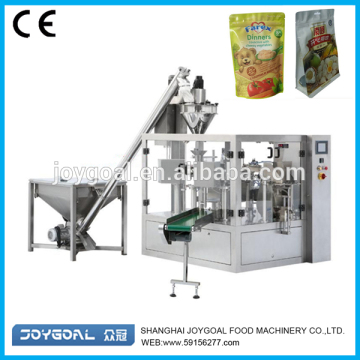 Premade doypack filling sealing machine