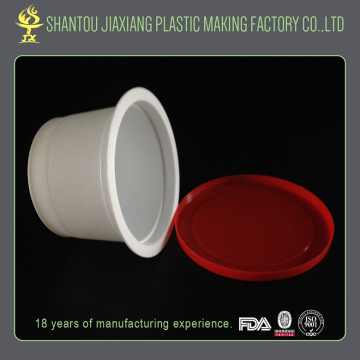 New style plastic disposable juice cups and lids