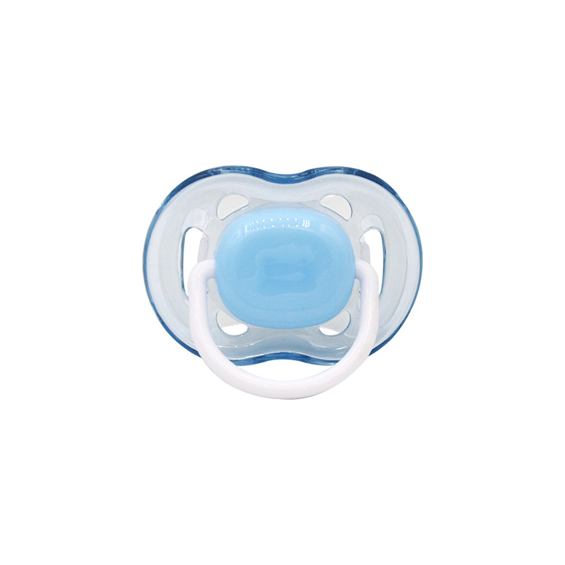 Orthodontic soother soft silicone baby pacifier for infant