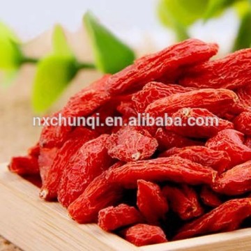 Red ZhongNing goji berries base produced