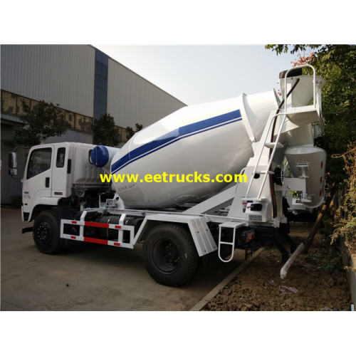 4ton 4x2 Beton Transit Mixer Vehicles