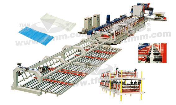 IBR Roof Panel Roll Forming Machine