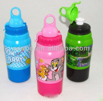 PE palstic water bottle with cap