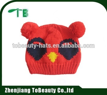 red owl children hat