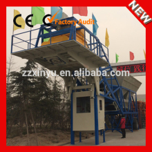 YHZS75 Hauling Mobile portable concrete batch plants for sale