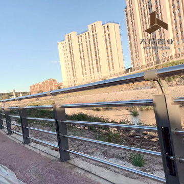 Garde-corps robuste en acier inoxydable pour ponts