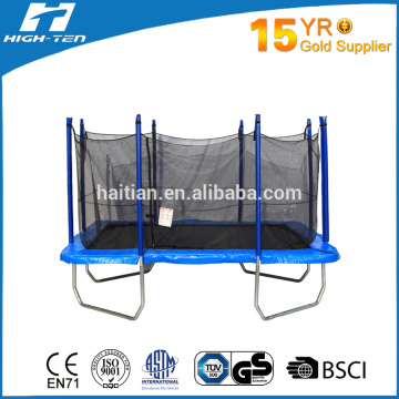 rectangular trampolines with enclosure, Jumping mat with UV resistant