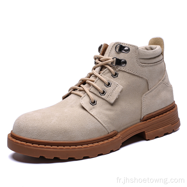 Chaussures de travail militaires tactiques pour hommes