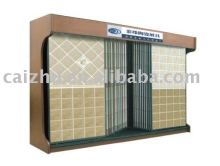Tile exhibition rack