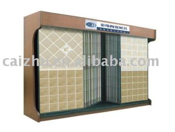 Tile exhibition rack