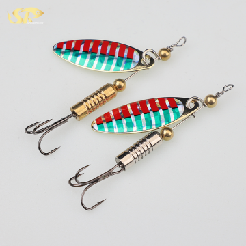  SUPERIORFISHING Brass Spinner Blade Trout Spinners for Freshwater Fishing Lures SJ101