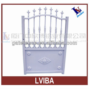 Aluminium guard fence gate and decorative yard guard fence gate