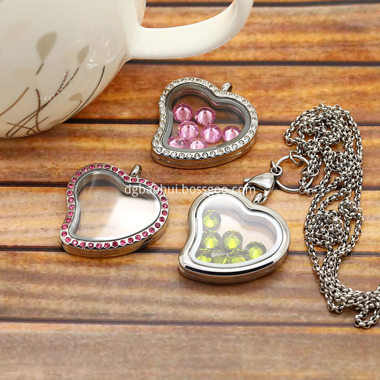 heart locket charm