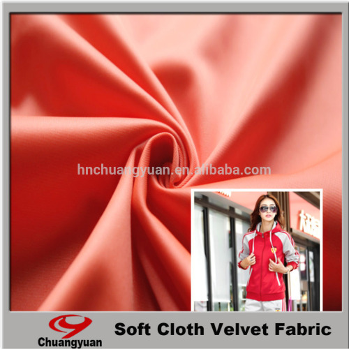 Clothing Fabric /China Wholesale Factory Product Sportswear Clothing fabric /Woman good quality clothing velvet fabric