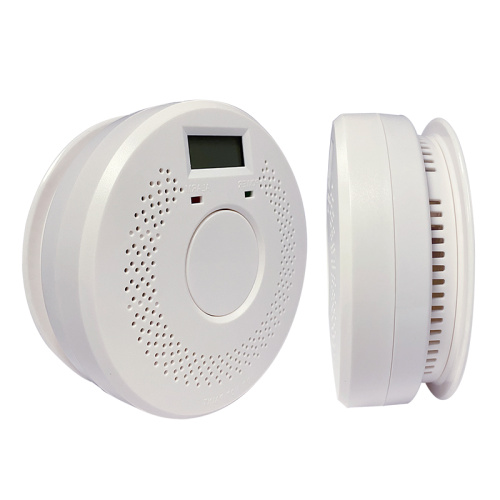 Led digital display cheap price conventional optical fire alarm co alarm with combination smoke detector and carbon monoxide