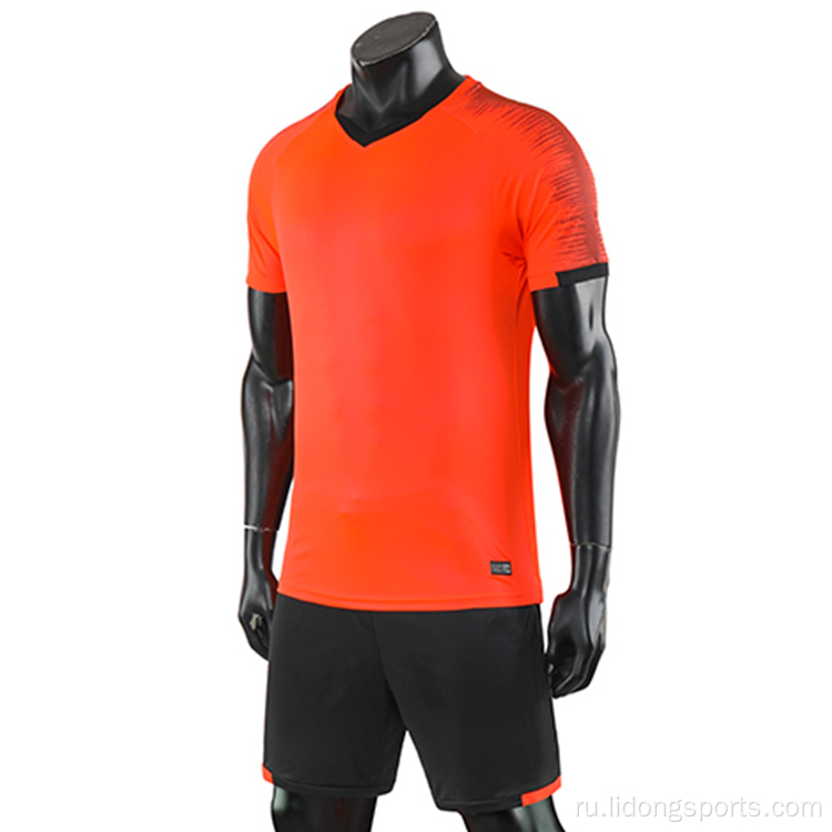 Горячая распродажа дешевая спортивная одежда тренировочная футбольная футболка