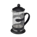 Haushalt Black Frame Glass Coffee French Press