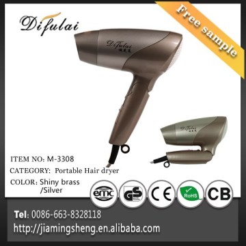 Home Small Hair Dryer Electric Appliance Hair Blow 1500W Hot and Cold Blower pass EMC UL