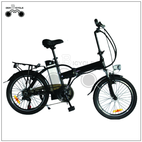 EBIKE कंपनी थोक 20 इंच एल्यूमीनियम मिश्र धातु तह इलेक्ट्रिक साइकिल