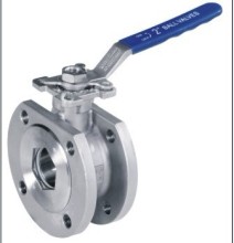 Q71F wafer ball valve with ISO