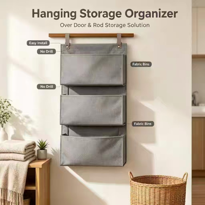 Water Resistant Hanging Storage Pouch