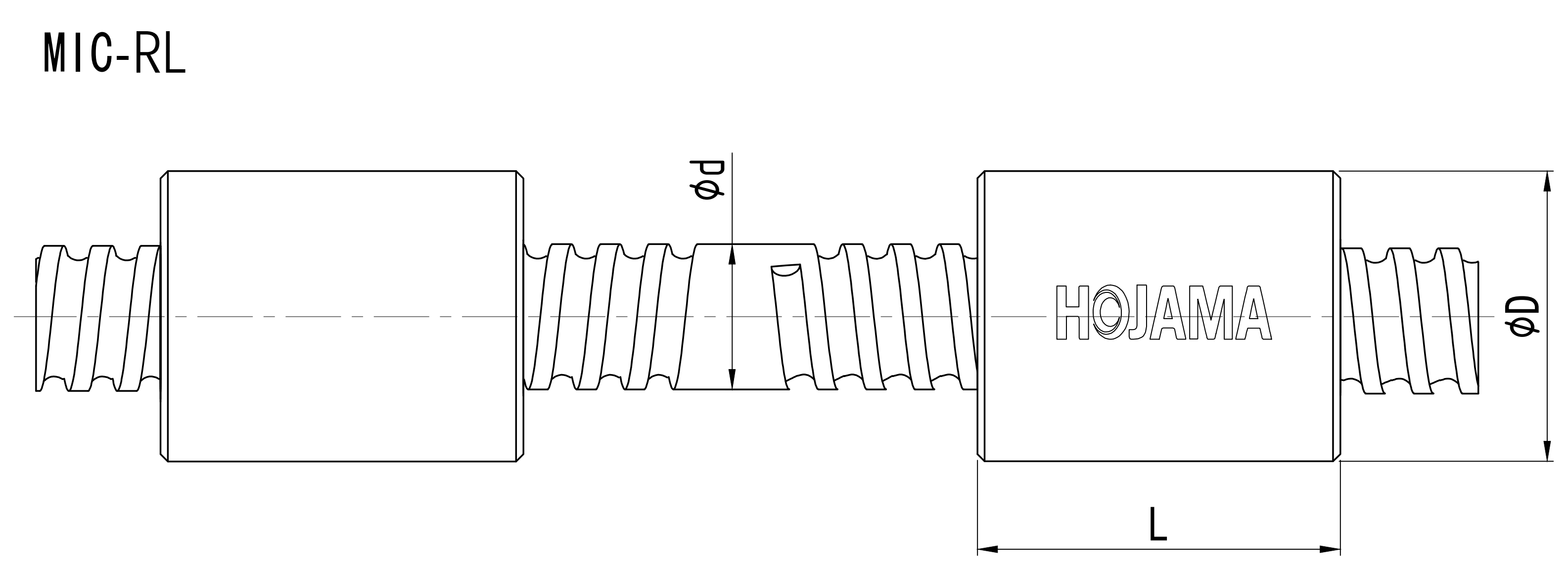 MIC bi-directional ball screw and nut