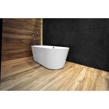 Badezimmer Weiße Indoor-Acryl-Badewanne-Freistehend