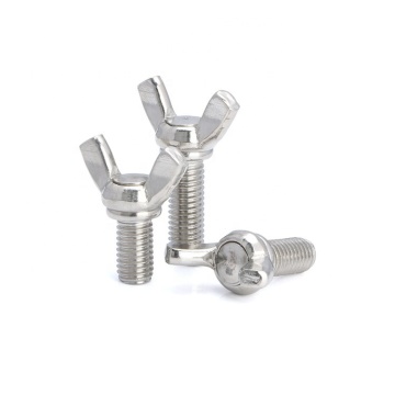 Stainless Steel Wing Head Thumb Screws Wing Bolt