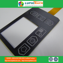 LGF Uniform Backlighting Technology Tactile Membrane Switch